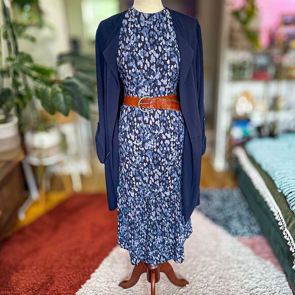 Marfinno Multi-Blue Maxi Dress – Size Large (G) | Made in Brazil - Picture 9 of 11